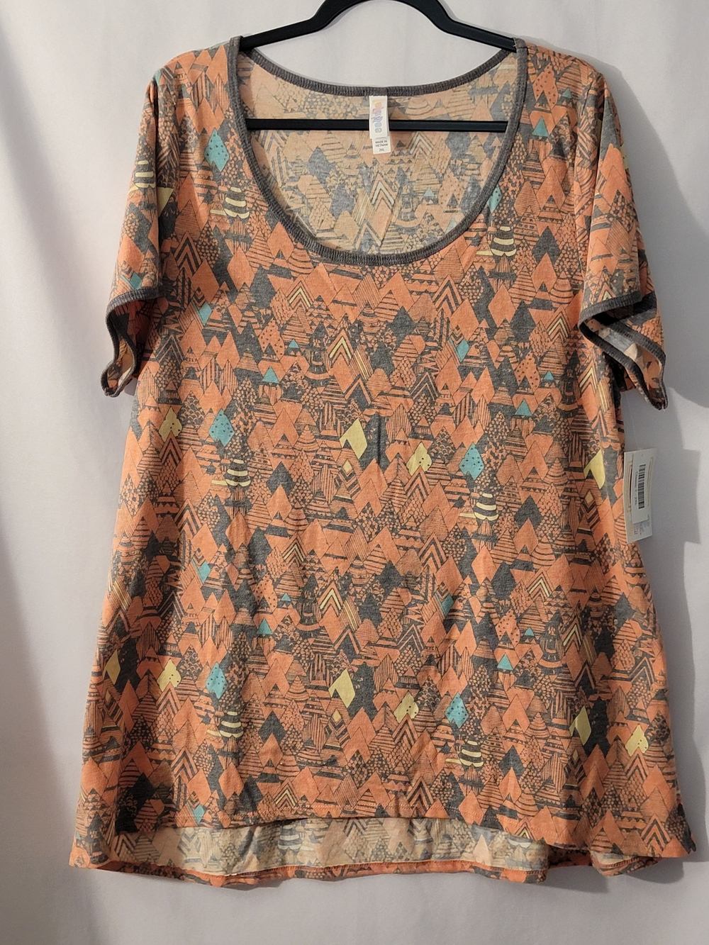 NWT LuLaRoe Aztec Tunic Top Size 2XL
